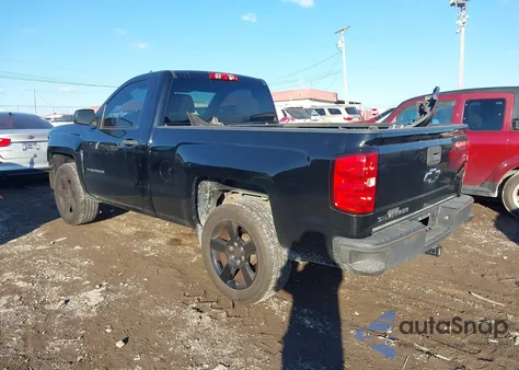 2015 Chevrolet Silverado 1500 Wt из США, поврежденный, VIN 1GCNCPEC2FZ362070